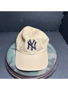 New York Yankees Tan Adjustable Baseball Cap By 47 Brand